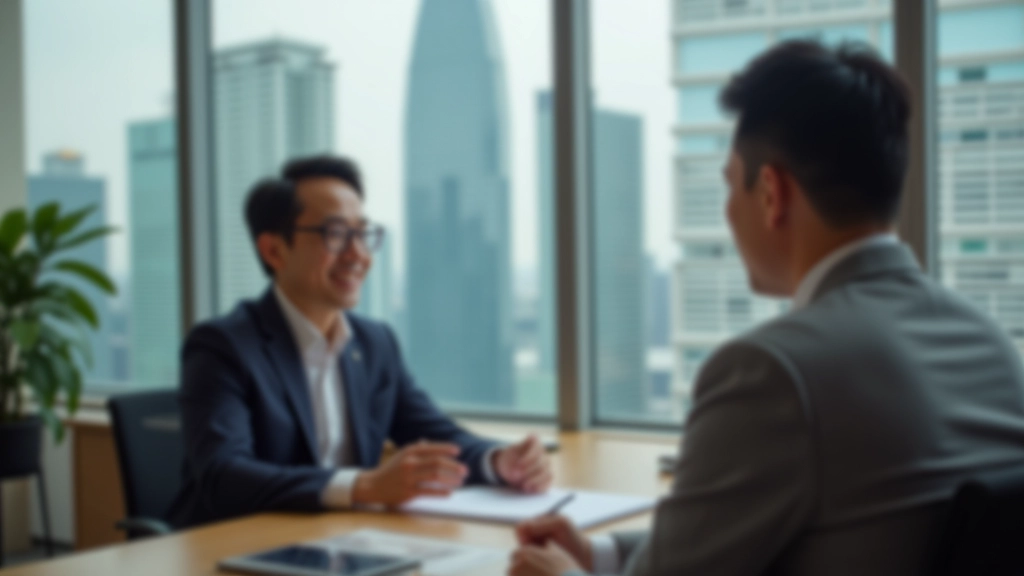 Career transition coaching session
